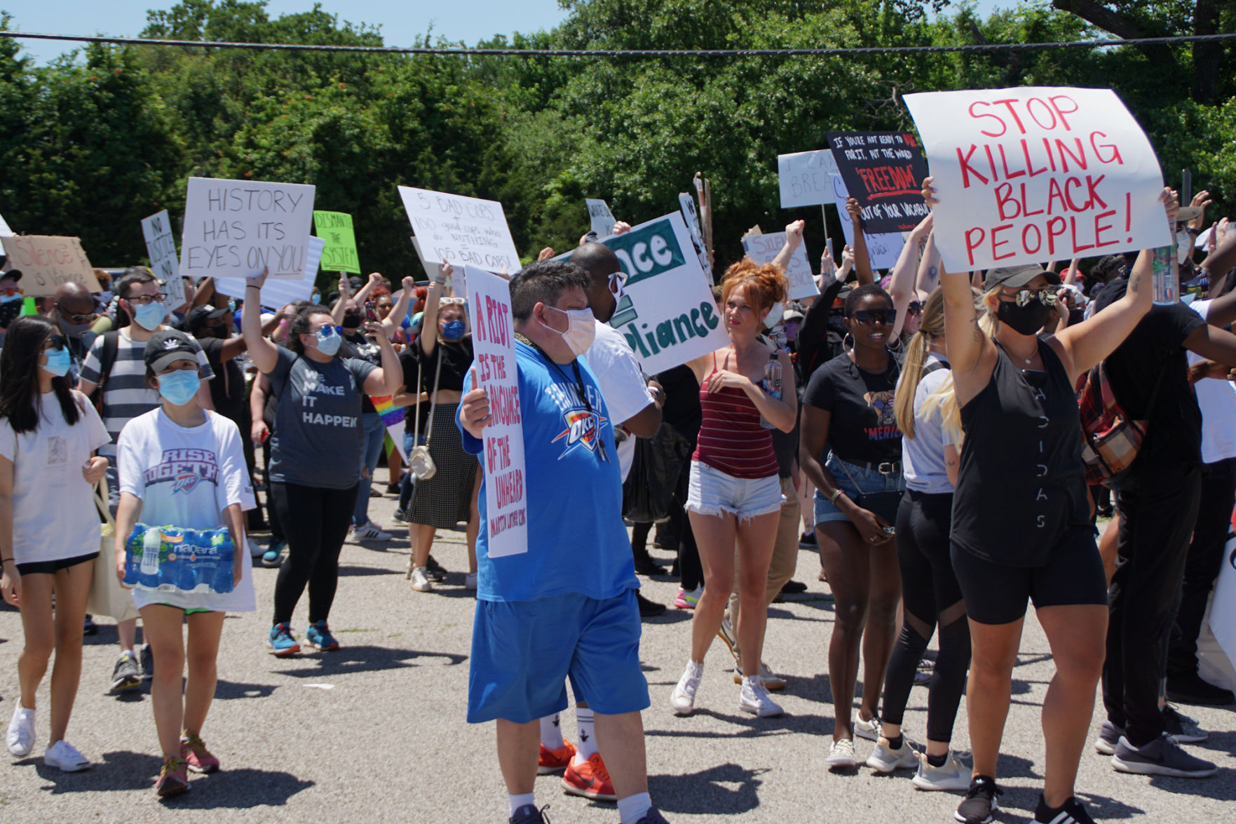 Protesters